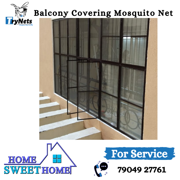 Balcony Covering Mosquito Net In Chennai